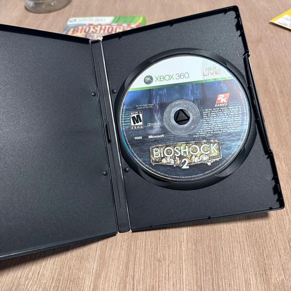 Xbox 360 BioShock BioShock 2 BioShock Infinite Complete Game Collection